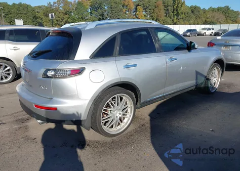 2008 Infiniti Fx35 z USA, uszkodzony, nr VIN JNRAS08U38X103051